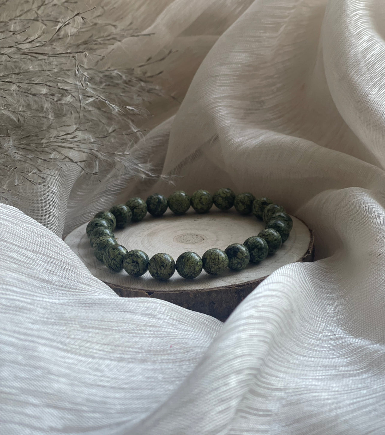 Bracelet Serpentine | Éveil-Apaisement-Stabilité-Déblocages Emotionnels