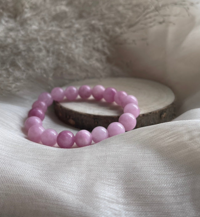 Bracelet Kunzite | Créativité-Concentration-Anti Stress-Anti Tristesse-Confiance en soi