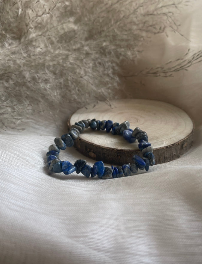 Bracelet Sodalite | Clarté - Expression - Intuition - Equilibre émotionnel