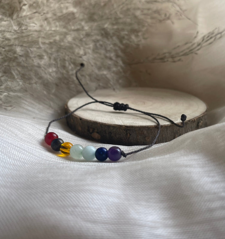 Bracelet équilibrage des 7 Chakras