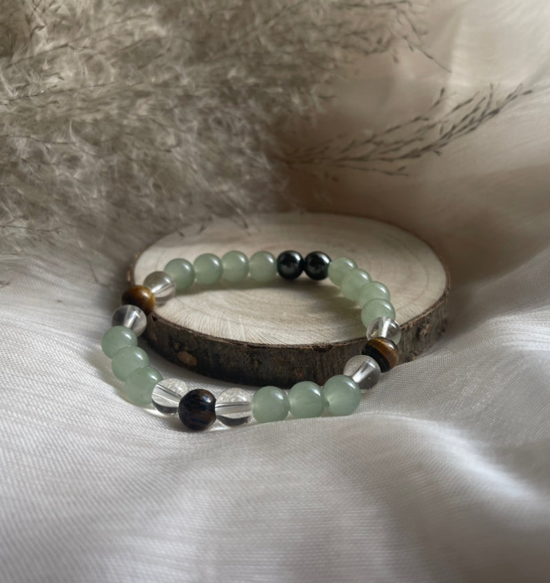 Bracelet invite la joie | Bonheur-Joie-Positivité-Equilibre énergétique
