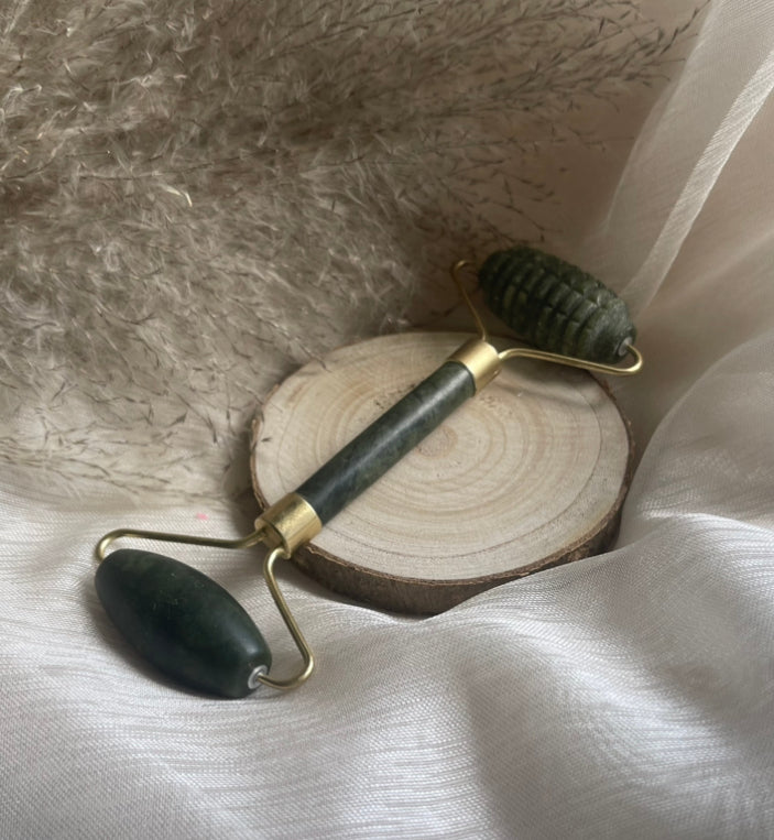 Rouleau de massage - Jade Vert