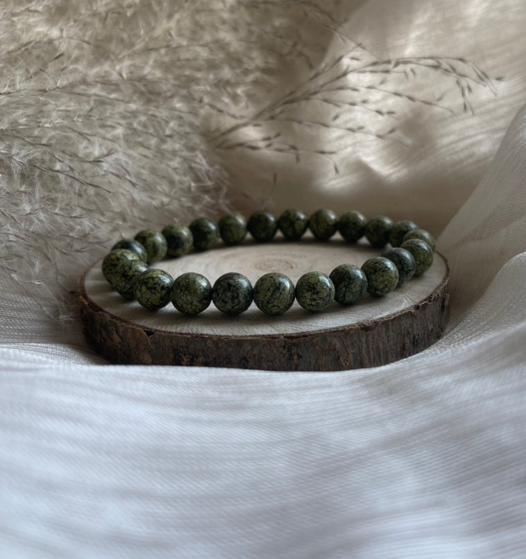 Bracelet Serpentine | Éveil-Apaisement-Stabilité-Déblocages Emotionnels