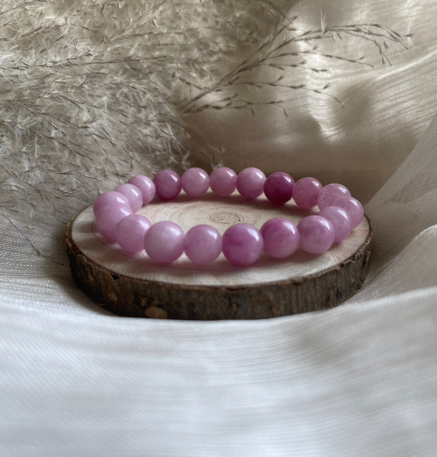 Bracelet Kunzite | Créativité-Concentration-Anti Stress-Anti Tristesse-Confiance en soi
