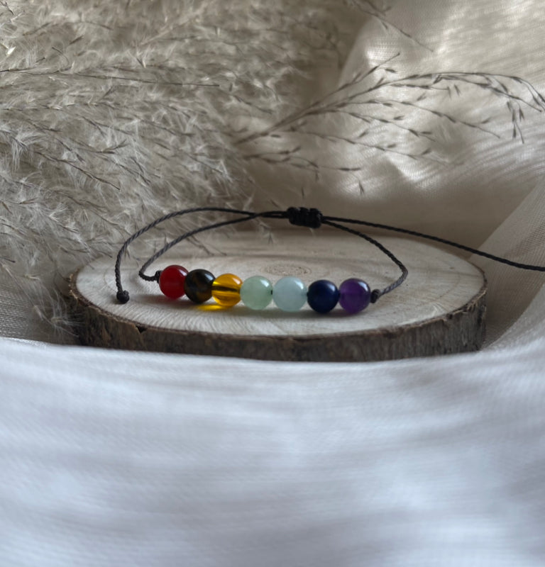 Bracelet équilibrage des 7 Chakras