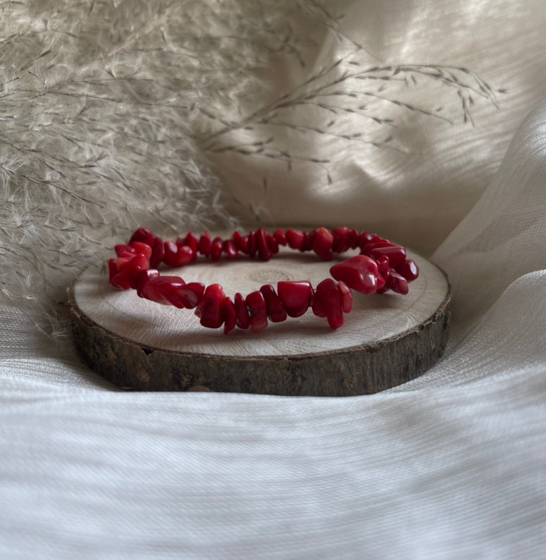 Bracelet Pierre de Corail | Apaisement - Energie retrouver