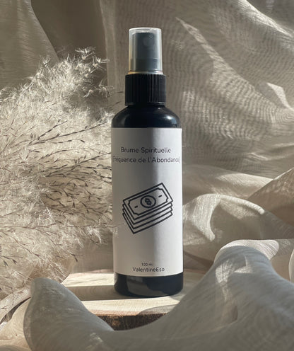 Brume Fréquence de l’Abondance (100ml ou 50ml) + Exercices fournis avec