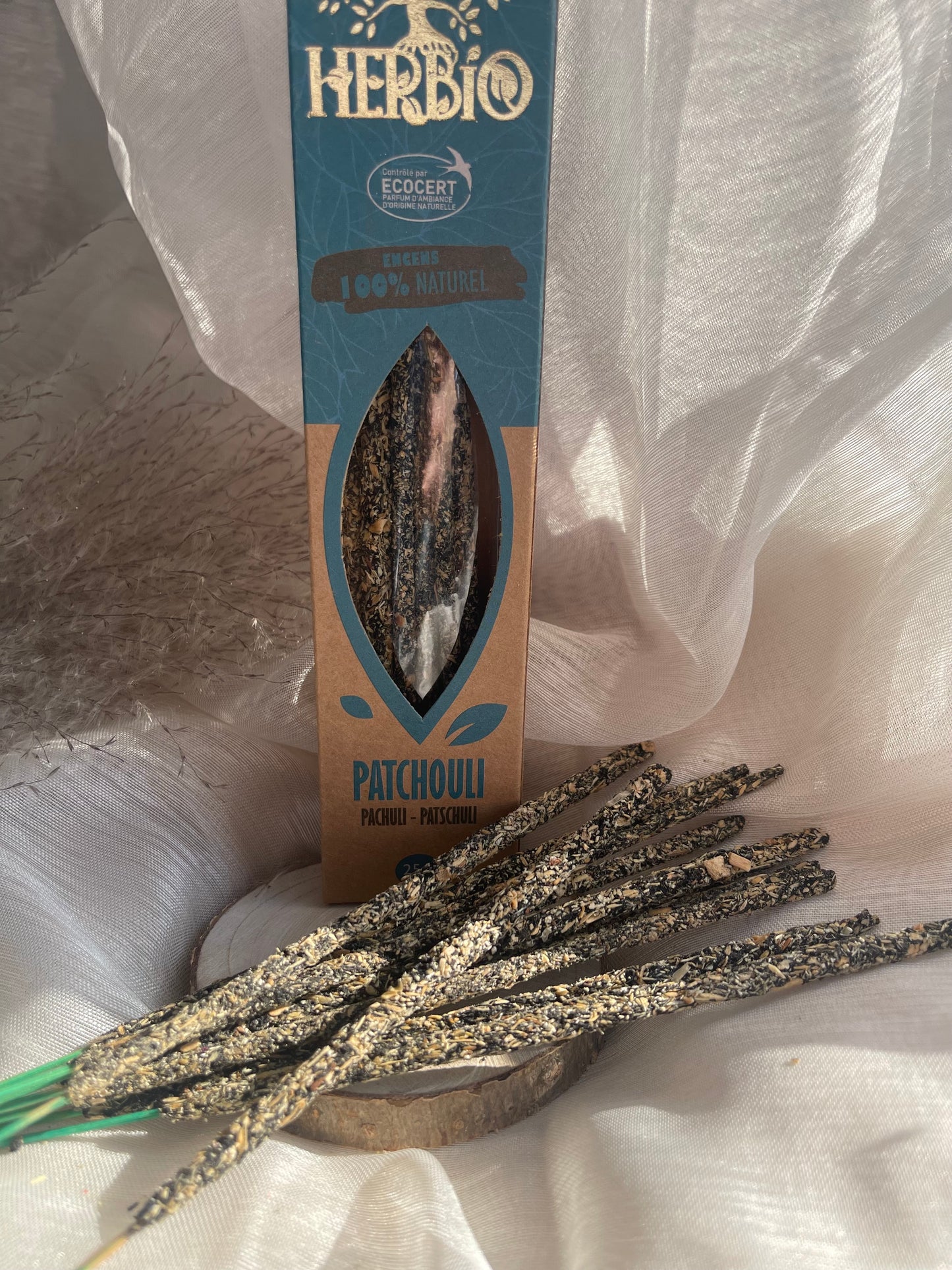 Encens Patchouli (BIO) | Relaxant-Aphrodisiaque-Sensualité