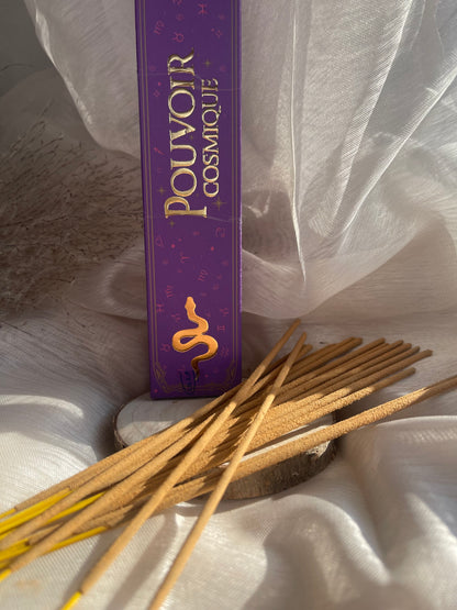 Encens Pouvoir Cosmique | Élévation de l'esprit-Intuition-Connexion Spirituelle