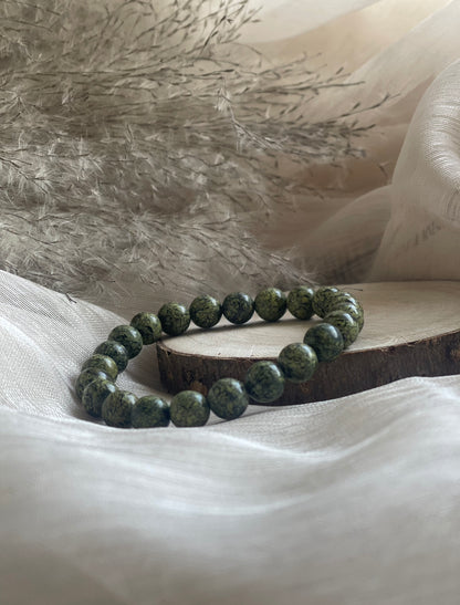 Bracelet Serpentine | Éveil-Apaisement-Stabilité-Déblocages Emotionnels