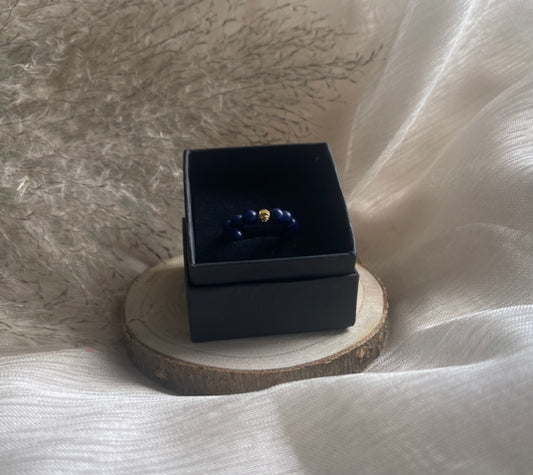 Bague Lapis Lazuli | Communication - Connexion au moi intérieur