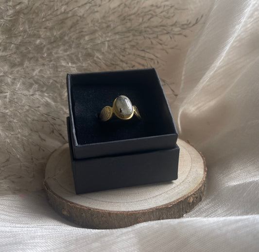 Bague Labradorite | Développement de l'intuition - Protection - Créativité - Inspiration