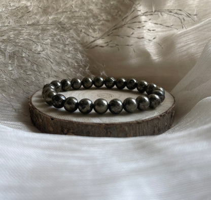 Bracelet Pyrite | Confiance-Détermination-Protection-Prospérité