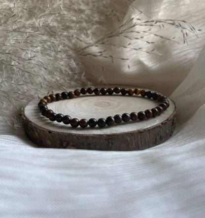 Bracelet Pierre Oeil de Tigre | Protection et Confiance